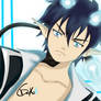 Rin Okumura Fan art- ao no exorcist