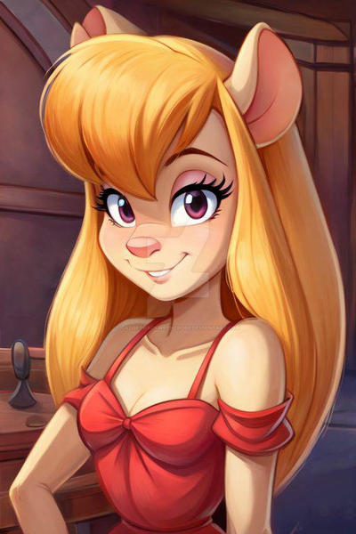 gadget red dress Gadget