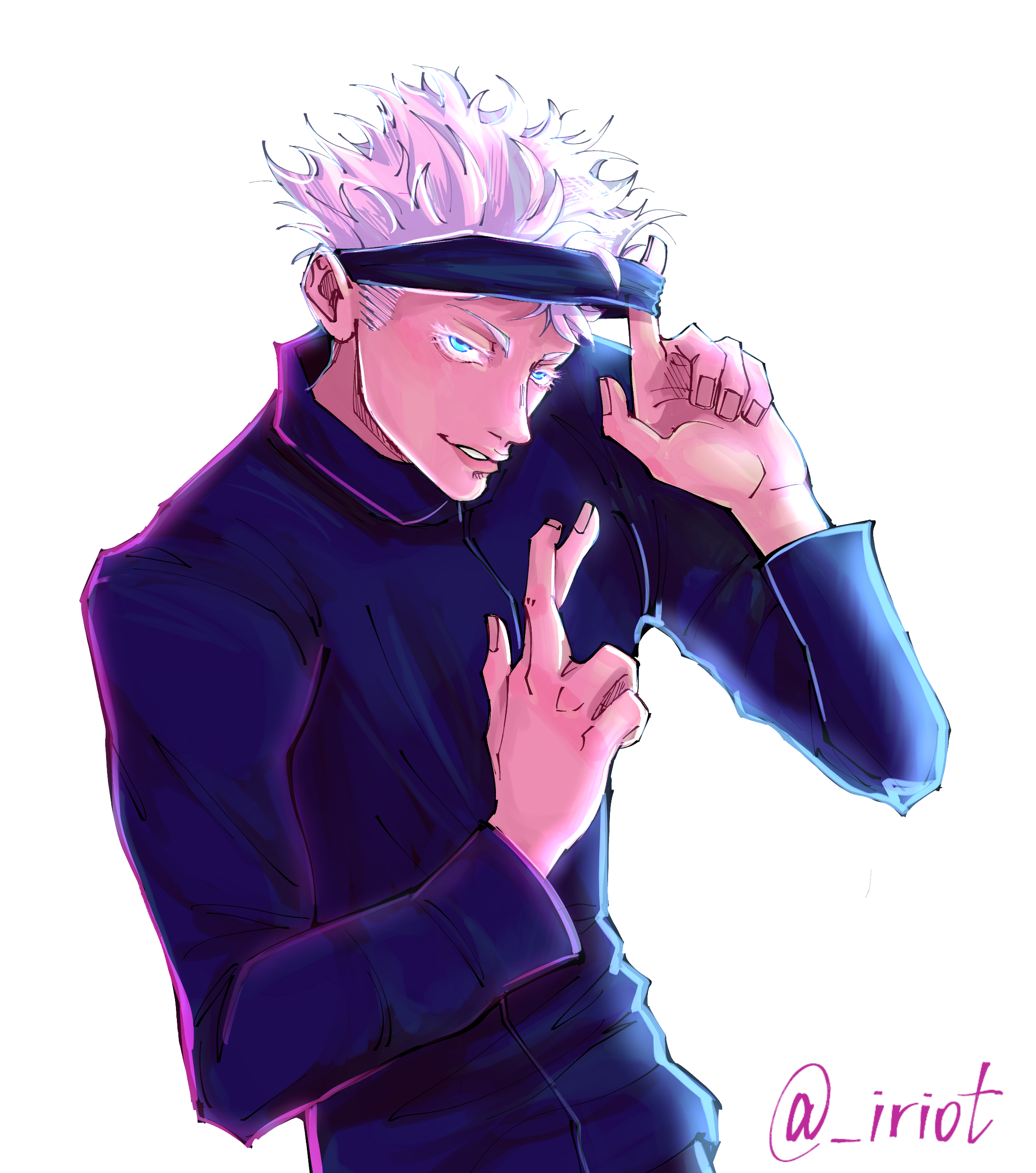 Jujutsu Kaisen - Gojo Satoru by anlmecontent on DeviantArt