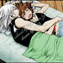Riku and Sora Sleeping