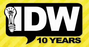 IDW 10th Year Anniversary logo