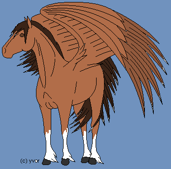 Pegasus Beast Form design