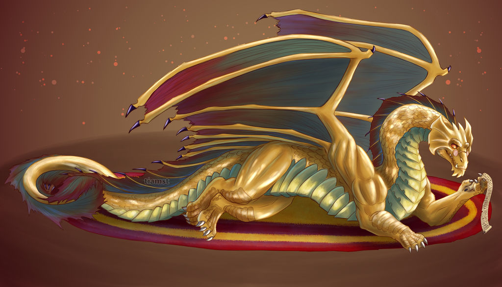 Brass Dragon by tracethehellashark on DeviantArt
