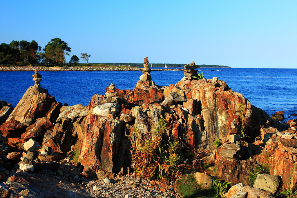 Rye History Rocks Rye Rocks Beach by Celem on DeviantArt