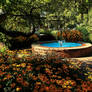 Stock: Fountain Flower Garden