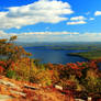 Stock: View from Mt Major in Autumn