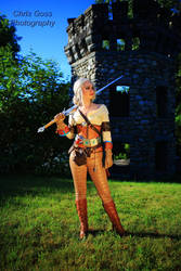 Ciri from the Witcher cosplay