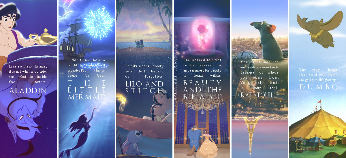 Disney Quotes Wallpaper I by echosong001 on DeviantArt