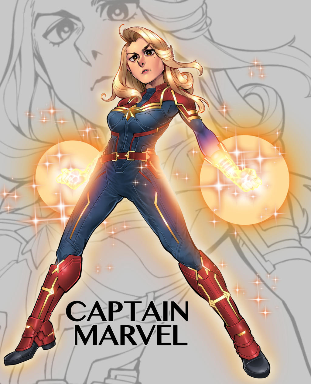 CaptainMarvel by shin0202 on DeviantArt