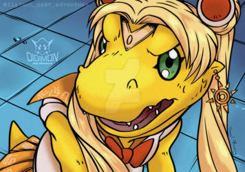 Agumon Sailor Moon