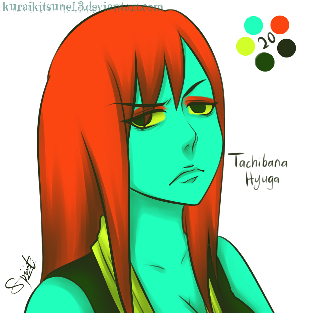 Dublah Palette Challenge: Tachibana Hyuga, 20