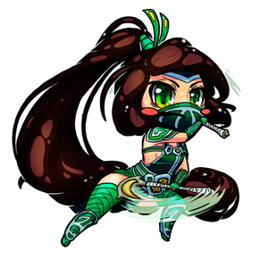 Akali (Fan-art League of Legends)