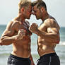 Harsh words exchanged down on the beach...