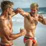 Fun in the sun! Things get hot at the beach!