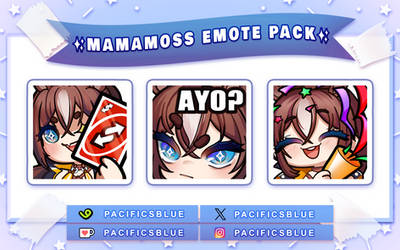 MamaMoss EMOTE PACK