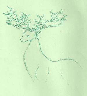 Stag-like creature