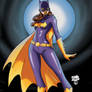 Batgirl by the moon