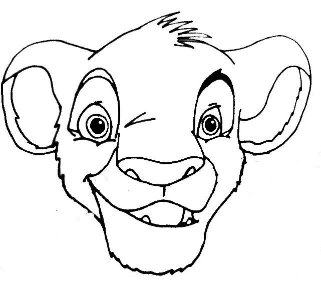 Simba face by sugarflumpairy on DeviantArt