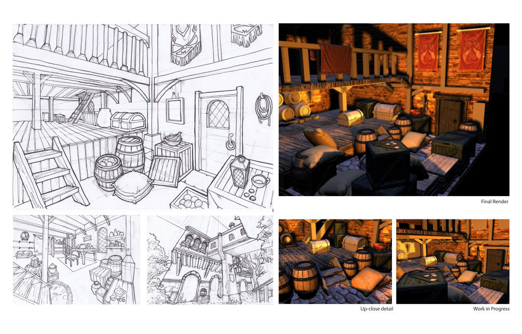 Environment Visual Development by SuperSmashRhino on DeviantArt