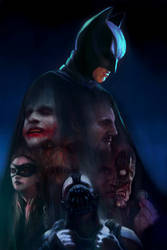 Dark Knight Trilogy poster