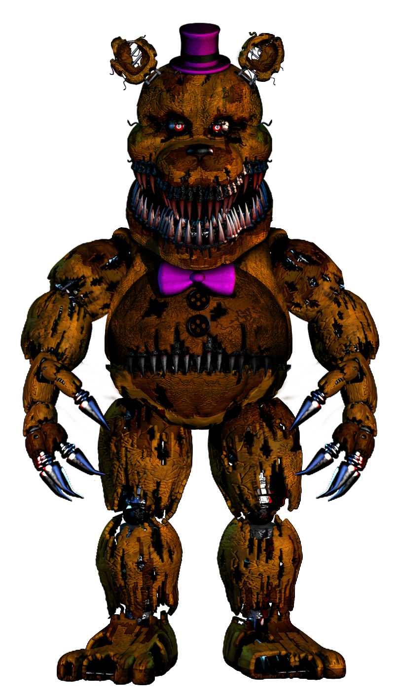 Fixed Nightmare Fredbear by 133alexander on DeviantArt