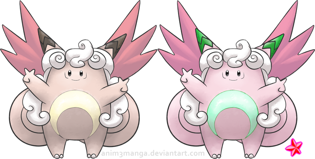 Clefable Mega Evolution by AnIm3MaNgA on DeviantArt