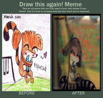 Before and After Meme: .:My Mordecai:.