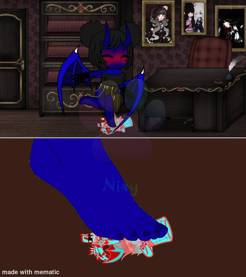 Redscript77 Foot Demon A demon girl's feet by NixyDoll on DeviantArt
