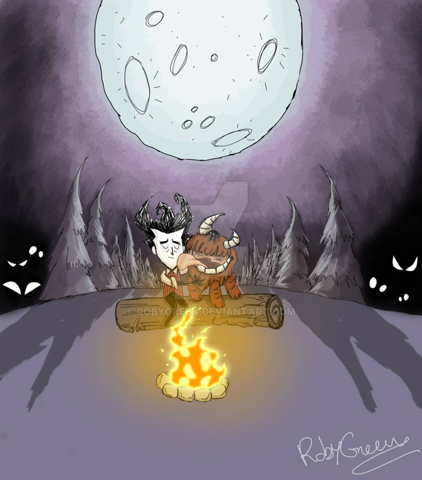 Don't Starve Wilson and Chester Otto von Chesterf