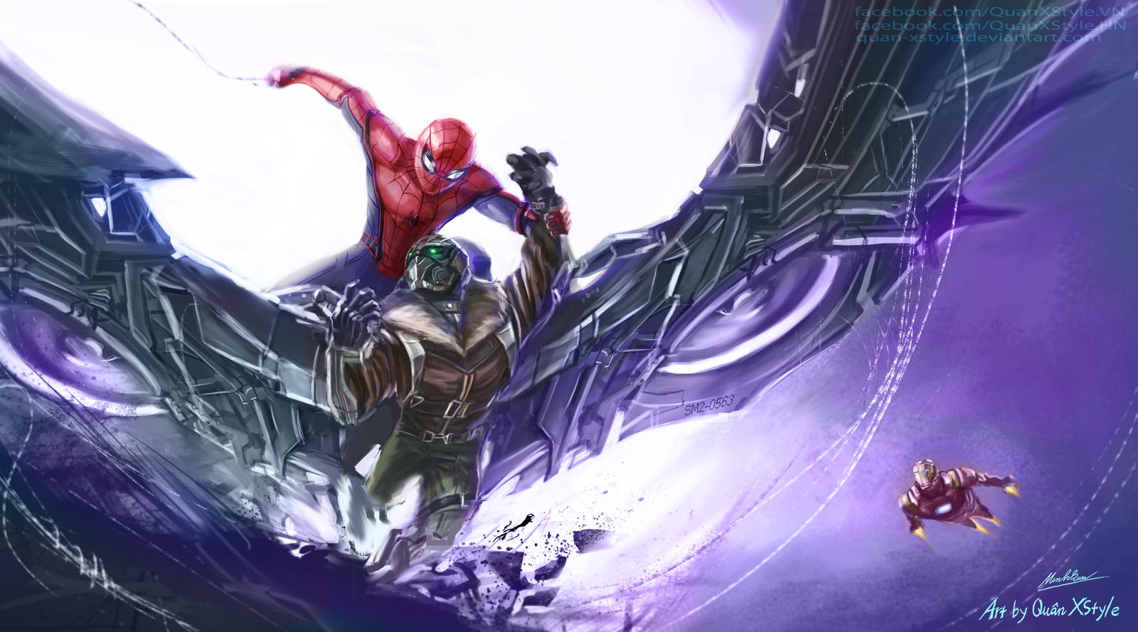 Spider-man homecoming: Spider-man capture Vulture by Quan-Xstyle on  DeviantArt
