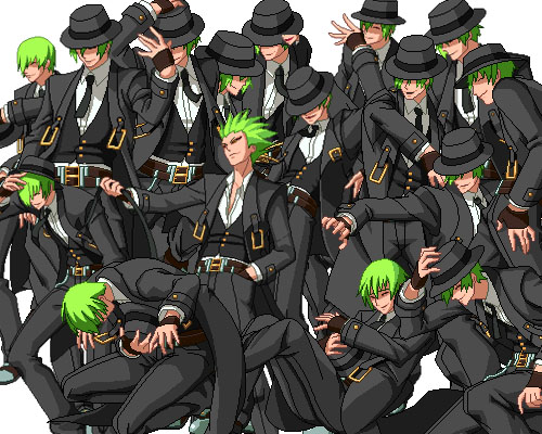 I think she likes Hazama..alot