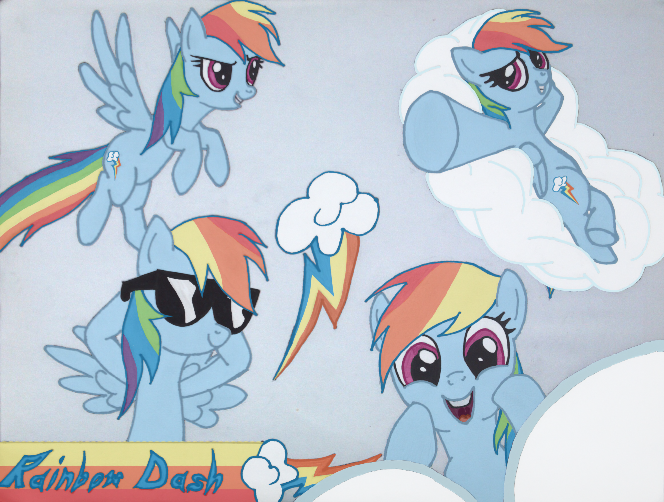 Rainbow Dash (Color)