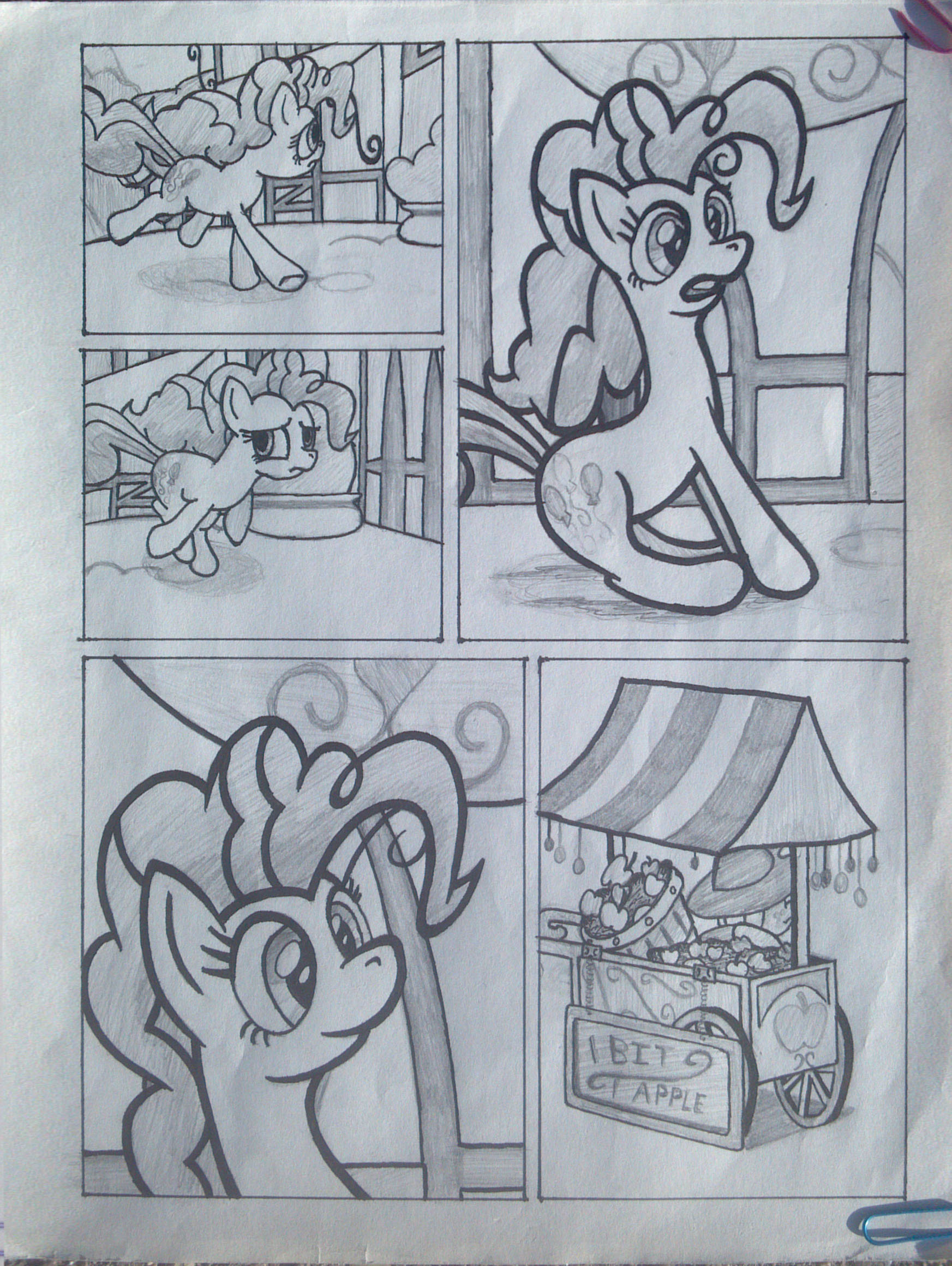 Clean Up on Smile Five - PG 11 Uncolor'd