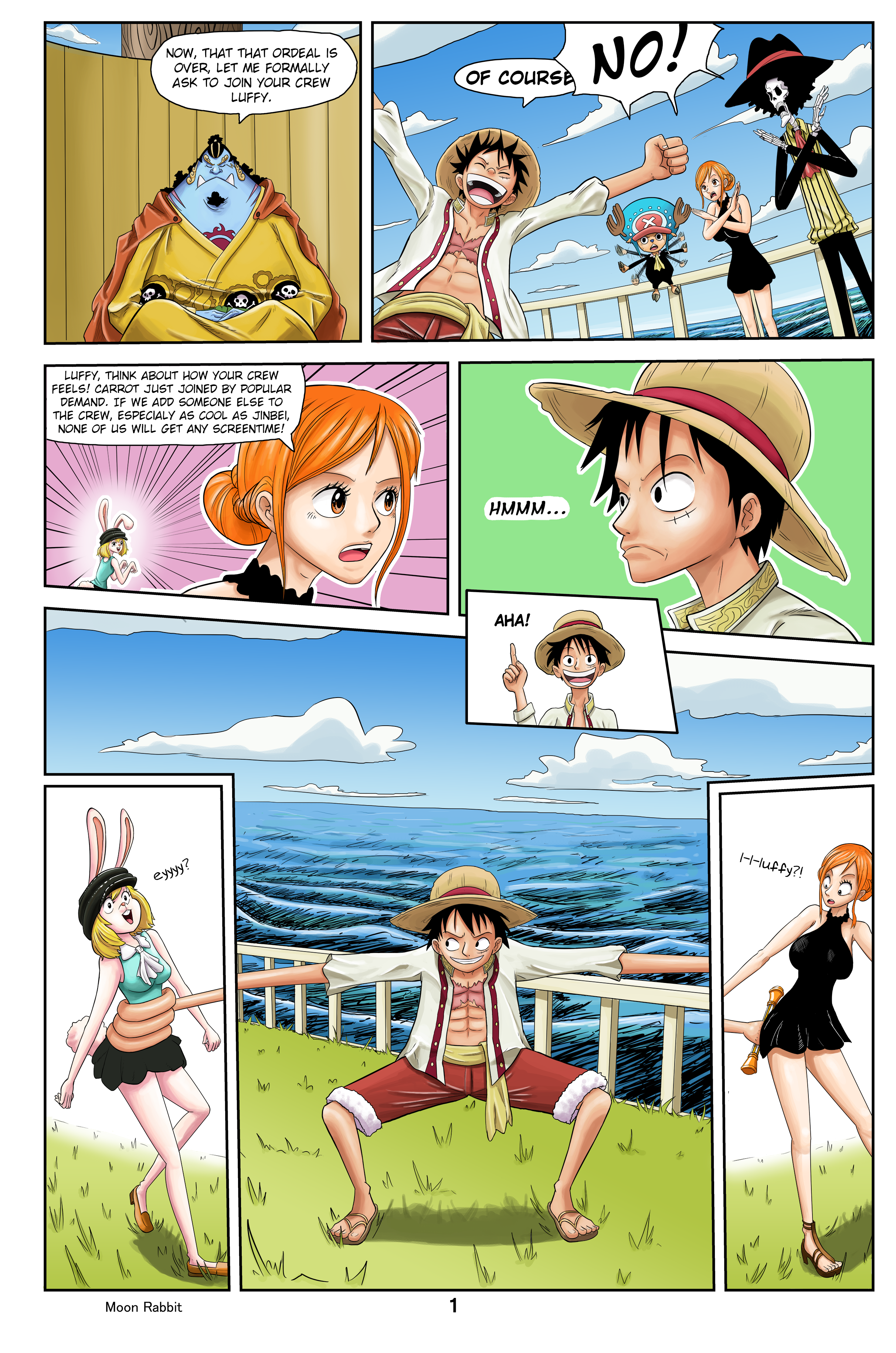 Moon Rabbit PG 1 - One Piece Comic