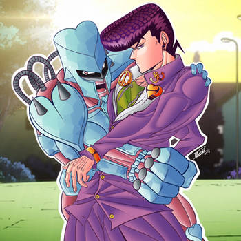 Josuke is awesome fight me by PizzaPie-Desu