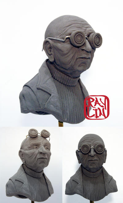 Professor Farnsworth Sculpture