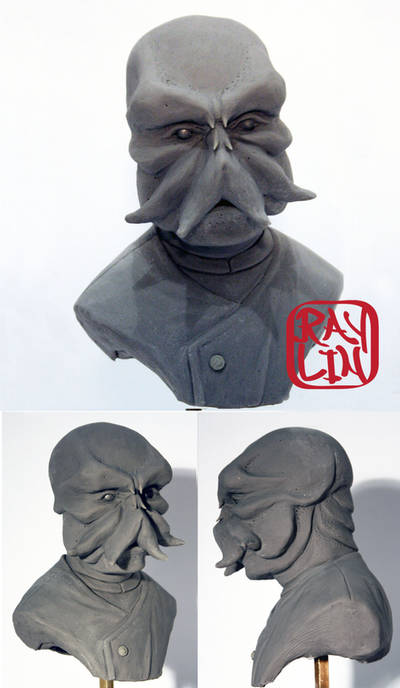 Dr Zoidberg Sculpture by artanis-one
