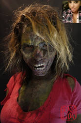Zombie Girl (Before and After)