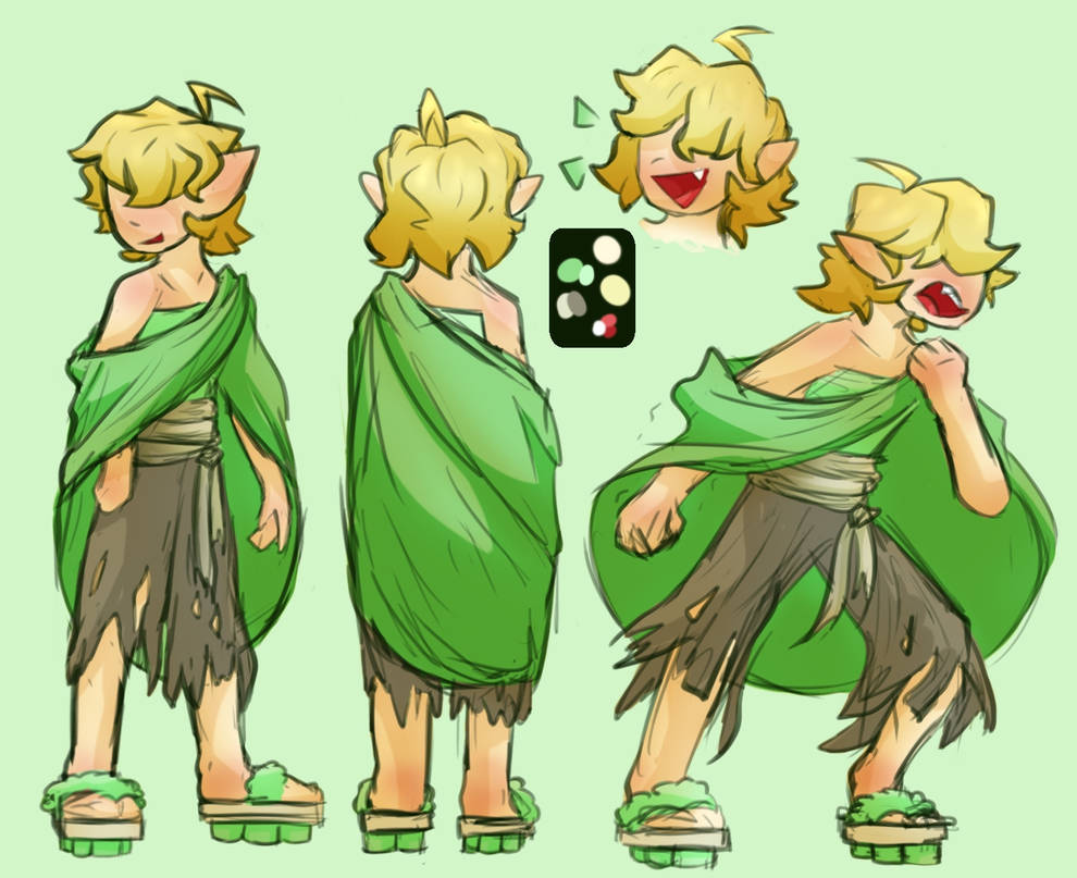 Ginger Rework Ginger Ref (commission) by SketchandPallet on DeviantArt