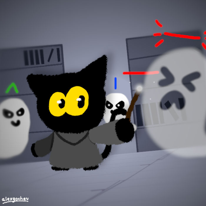 Halloween Google Doodle Brings Back Momo For New Magic Cat Academy