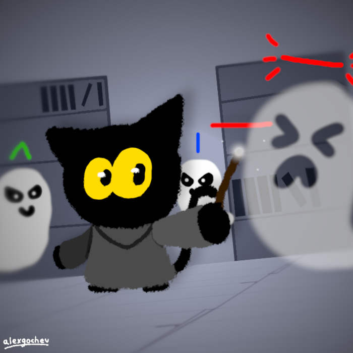 Today's Google Doodle Is A 'Magic Cat Academy' Halloween Game And It's Great