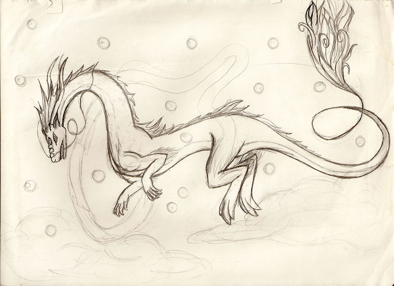 Dragon sketch