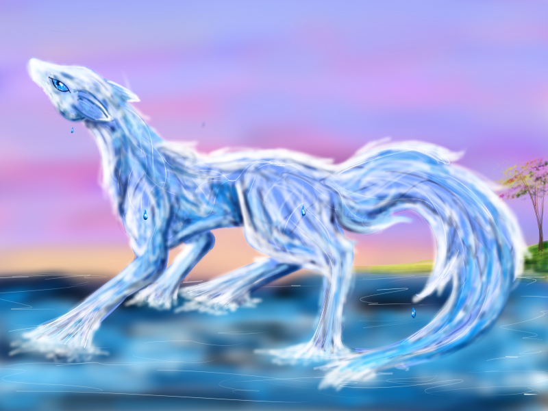 Water Elemental Fox
