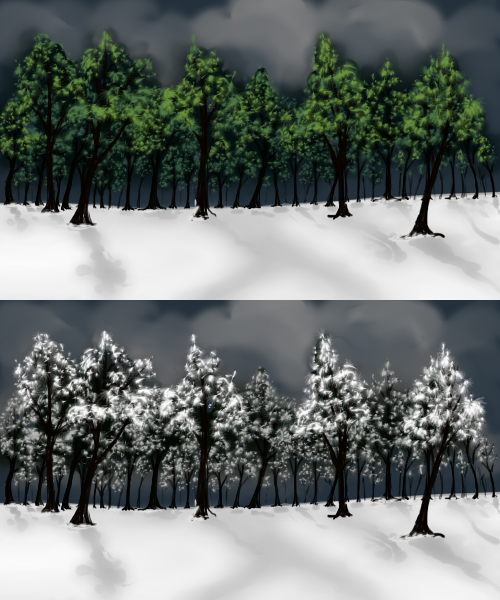 Deciduous Forest v1 and v2 for ToD