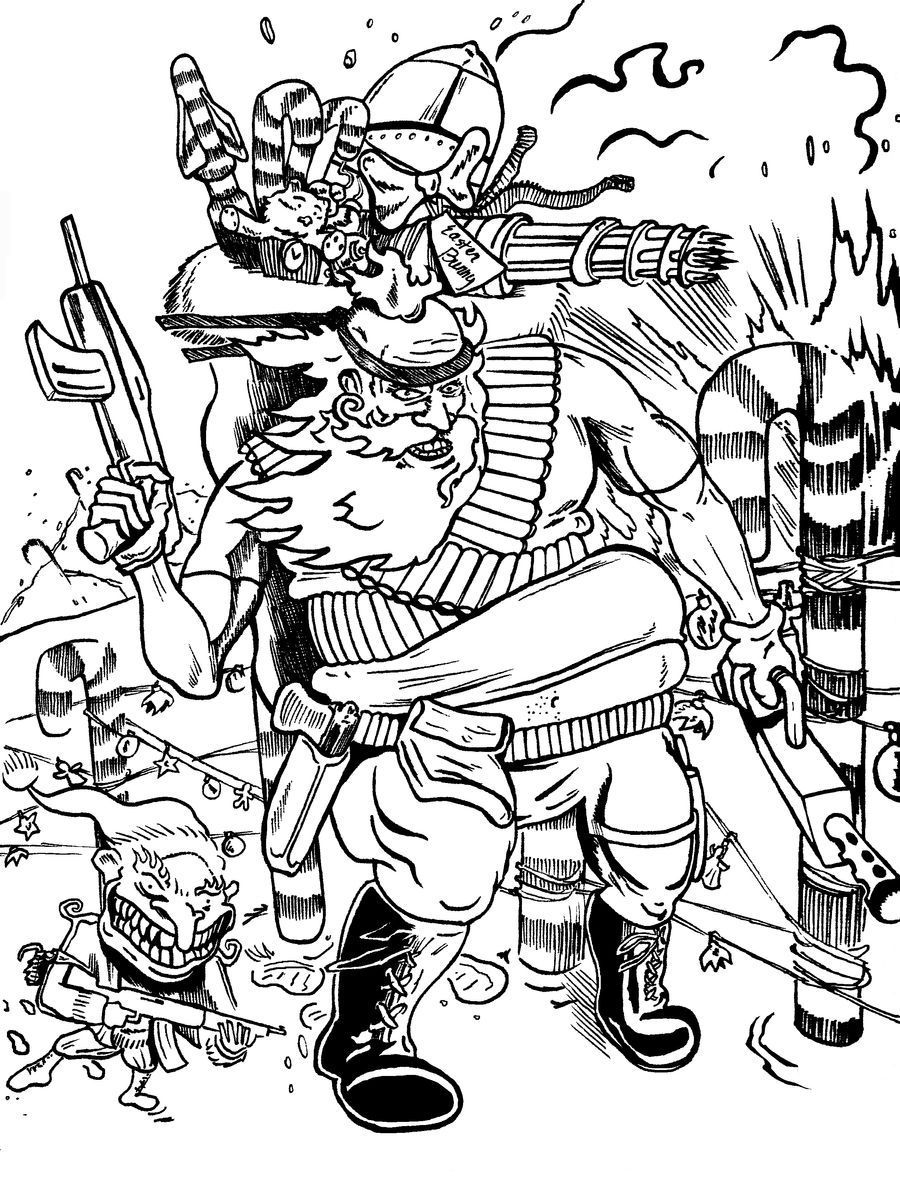 Paramilitary Santa by LucHerbots on DeviantArt