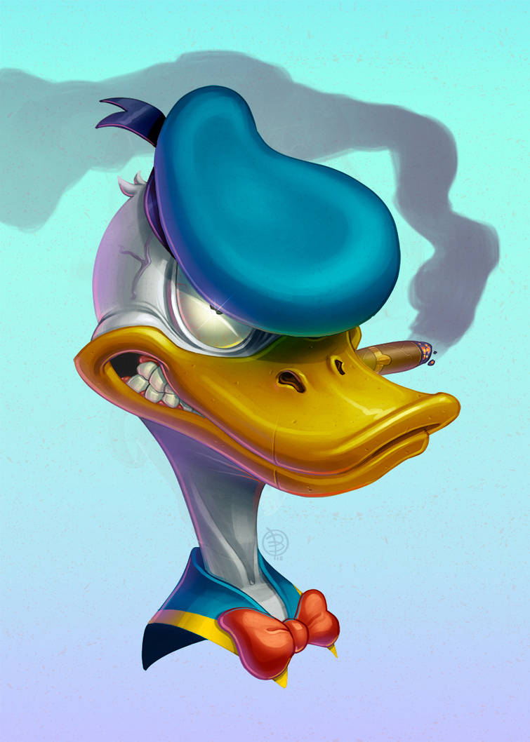 Donald Duck_obviously fan art by Lord-Dragon-Phoenix on DeviantArt