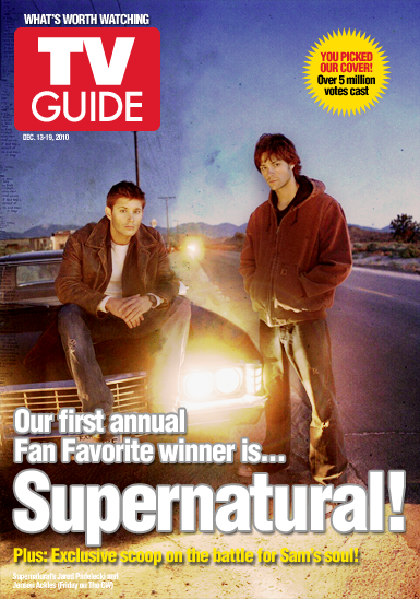 Supernatural TV Guide Cover