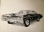 '67 Chevy Impala by firestarlver