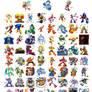 Mega Man 25th Anniversary Robot Master Collab