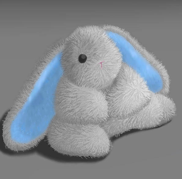 Stuffed rabbit by LadyTsunade2 on DeviantArt